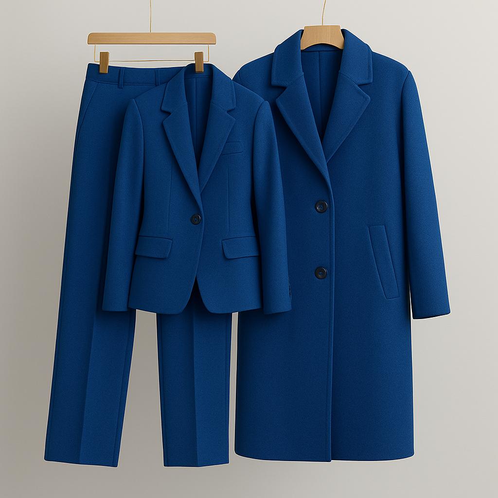 traje + abrigo Completo