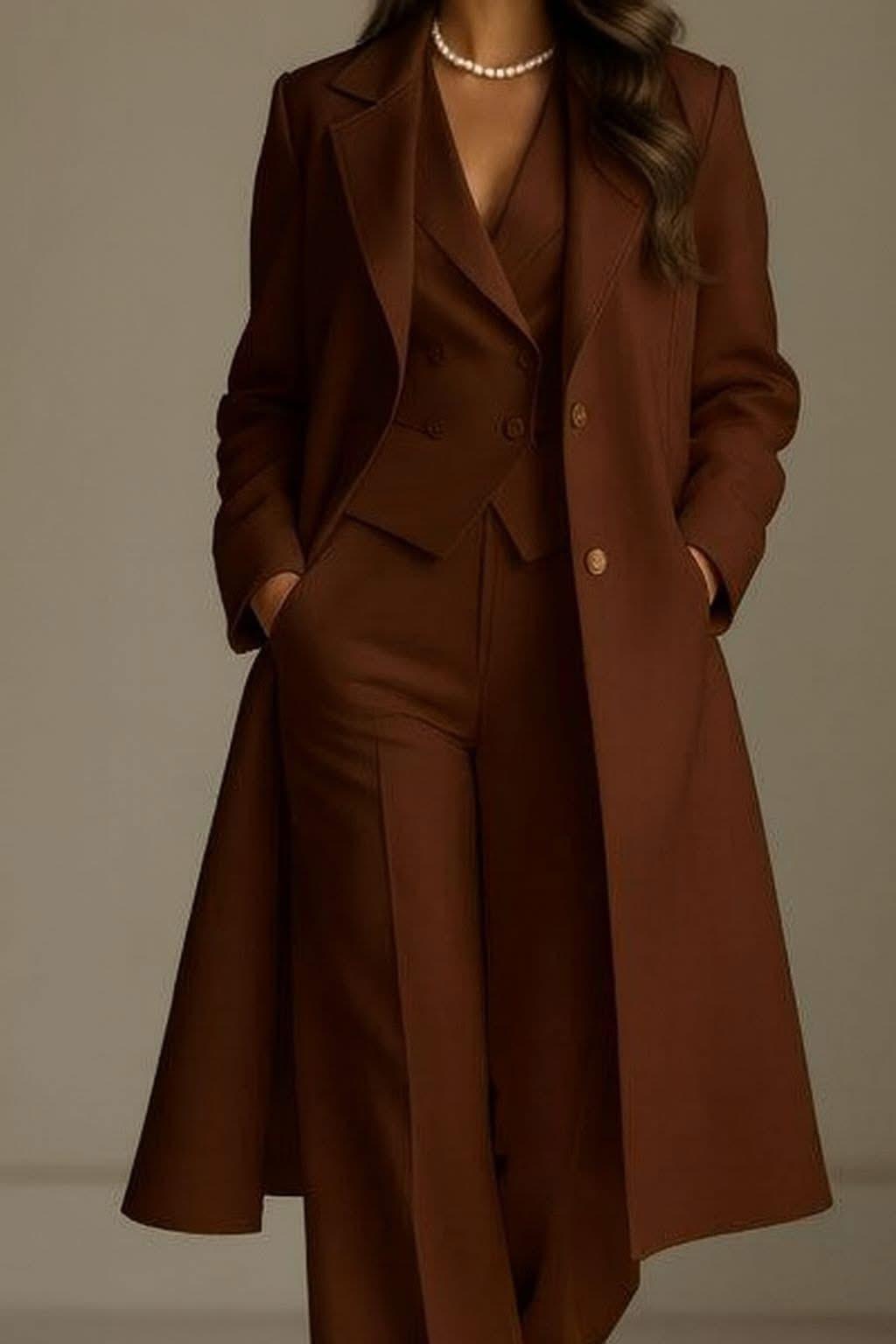 traje + abrigo Italia