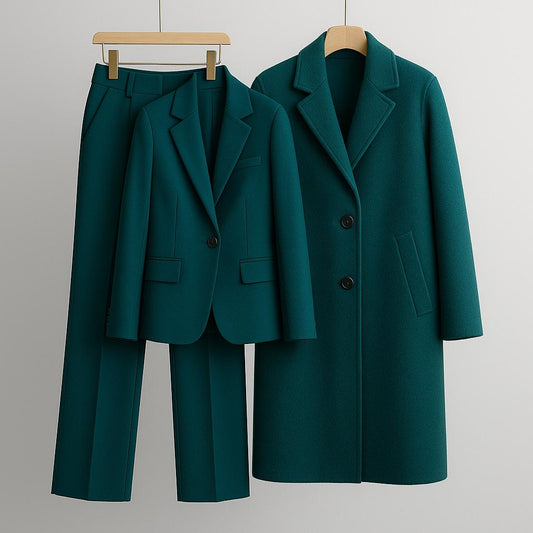traje + abrigo Completo