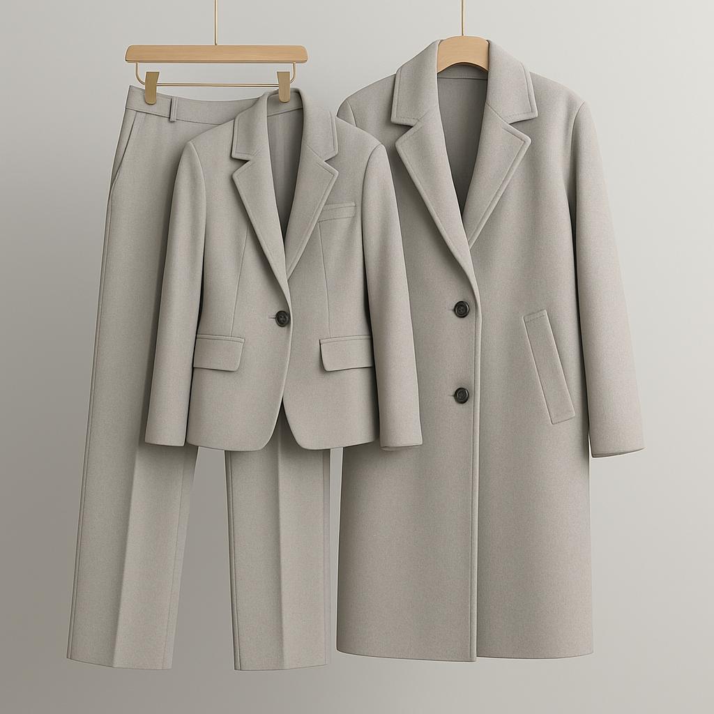 traje + abrigo Completo