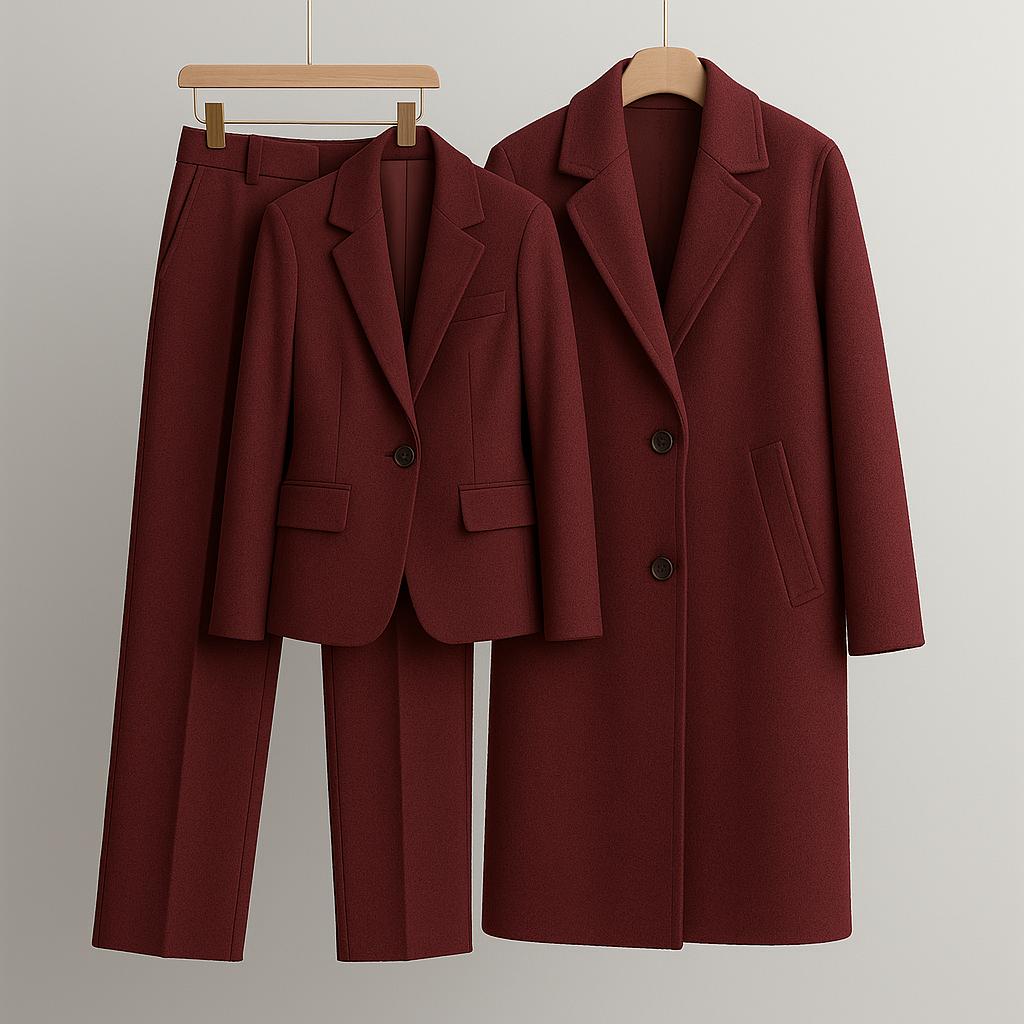 traje + abrigo Completo